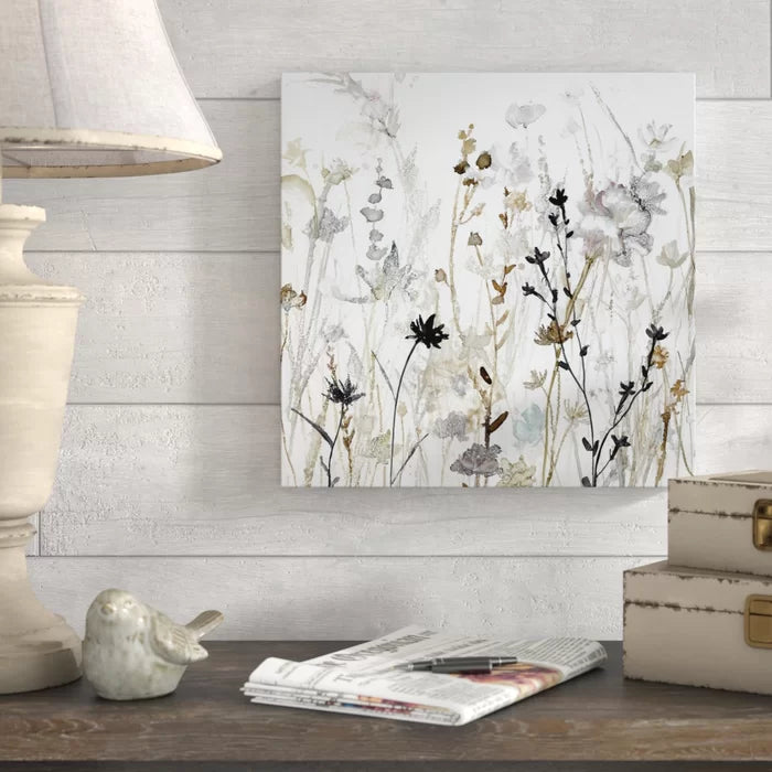 16" H x 16" W x 1.5" D Wildflower Mist II - Painting