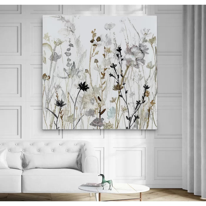 16" H x 16" W x 1.5" D Wildflower Mist II - Painting