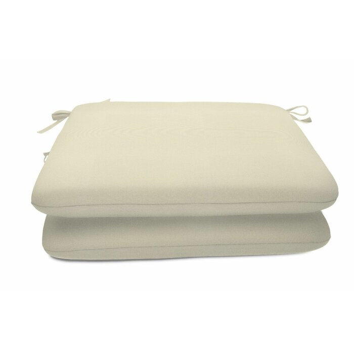 2" H x 20" W x 20" D Outdoor Seat Cushion (Set of 2)