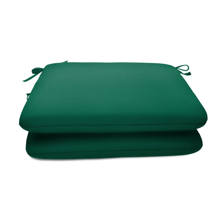 2" H x 20" W x 20" D Wildon Home® Outdoor Seat Cushion (Set of 2)