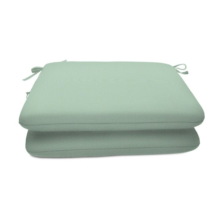 2" H x 18" W x 18" D Outdoor Seat Cushion (Set of 2)