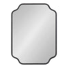 Black Willimantic Asymmetrical Wall Mirror