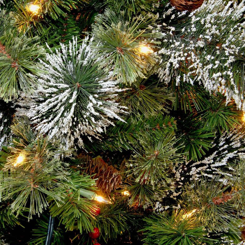 24" H x 24" W x 6" D - Plug-in Willington Lighted Wreath