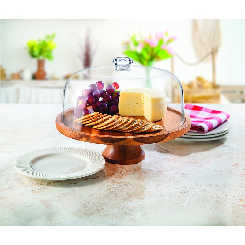 Willow Wood Cake Stand K7746