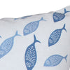 Blue Windermer Outdoor Square Pillow Cover & Insert ss675