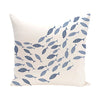 Blue Windermer Outdoor Square Pillow Cover & Insert ss675