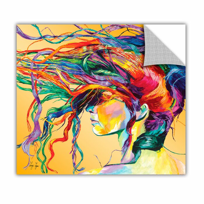 36" H x 36" W x 0.1" D Windswept by Linzi Lynn Print