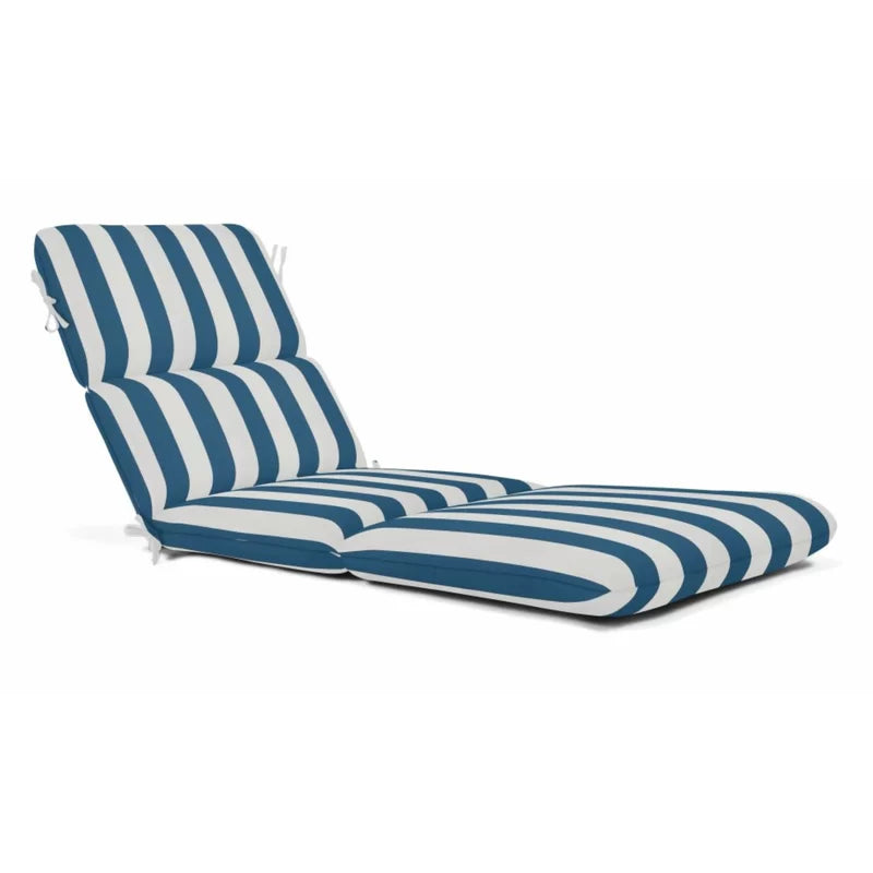1 - Piece Outdoor Seat/Back Cushion 22'' W x 74'' D
