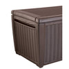 25'' H x 57'' W x 28.7'' D Arrio 135 Gallons Gallon Water Resistant Deck Box with Lock