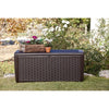 25'' H x 57'' W x 28.7'' D Arrio 135 Gallons Gallon Water Resistant Deck Box with Lock