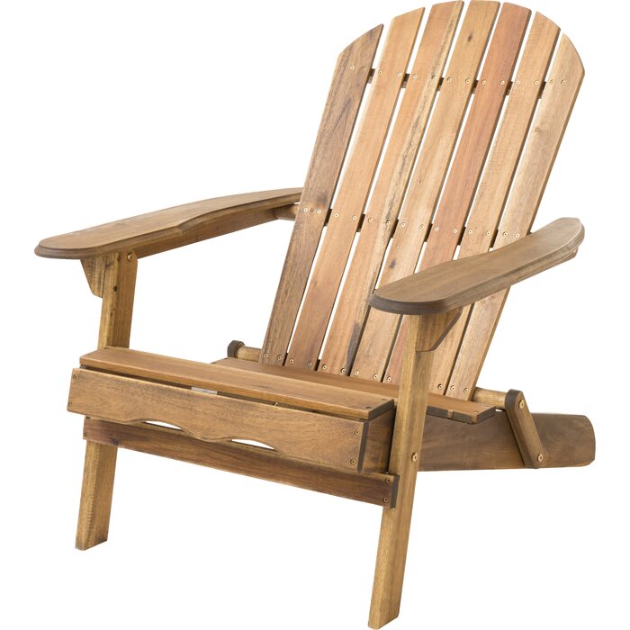Woking Solid Wood Folding Adirondack Chair