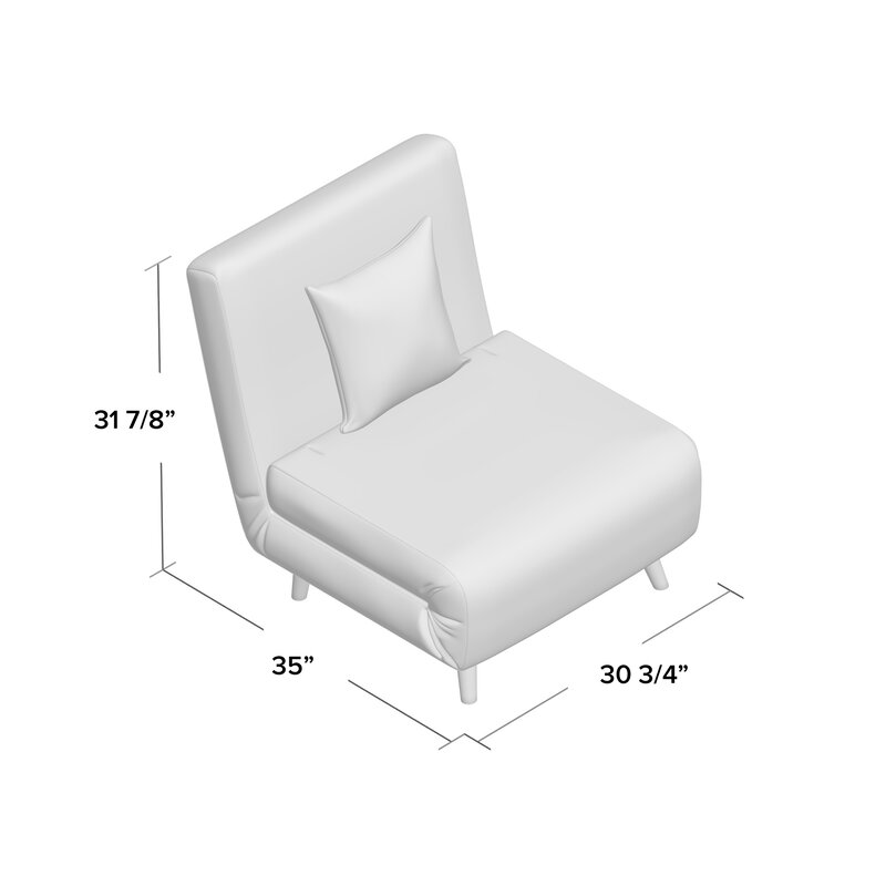 Wolfe 30" Convertible Chair #CR2111