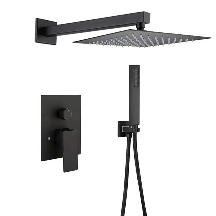 Bathroom Rain Volume Control Complete Shower System with Rough-in Valve