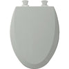 Bemis 1500EC Elongated Molded Wood Toilet Seat with Easy-Clean & Change Hinge K7019