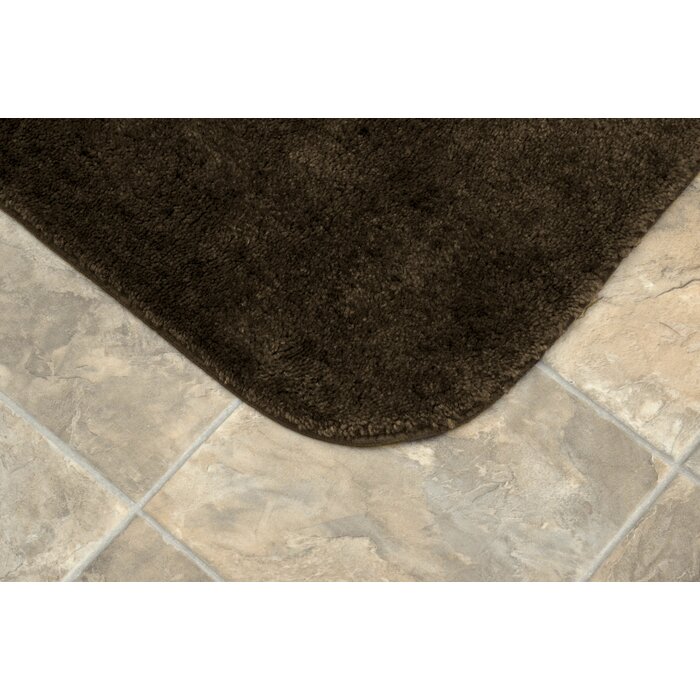 Chocolate Woodacre Bath Rug Set