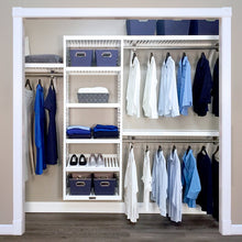 Load image into Gallery viewer, Woodcrest 48&quot;-120&quot; W Closet System - #8835T
