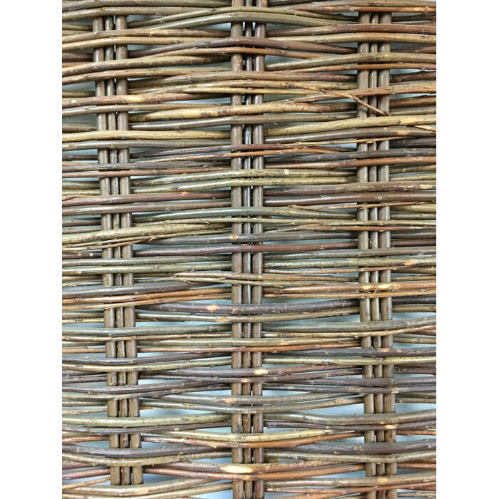 36" H x 72" W x 1" D Woven Hurdle Wood Fencing TTR388