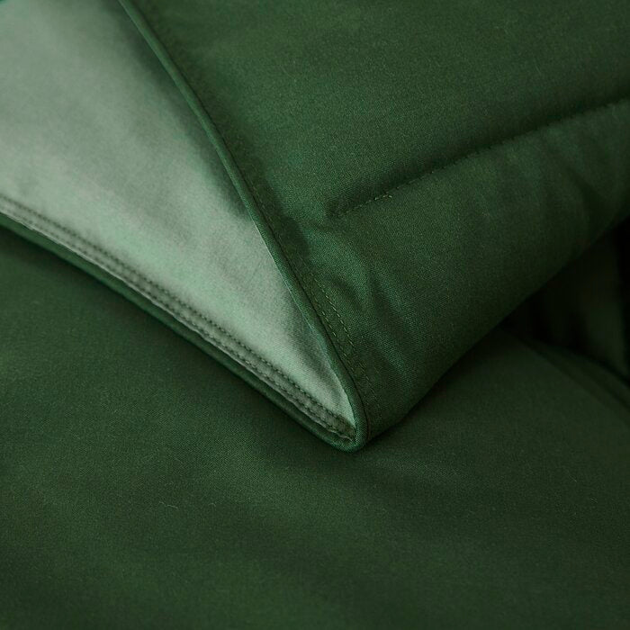 Full/Queen Comforter + 2 Standard Shams Green Wynton Comforter Set