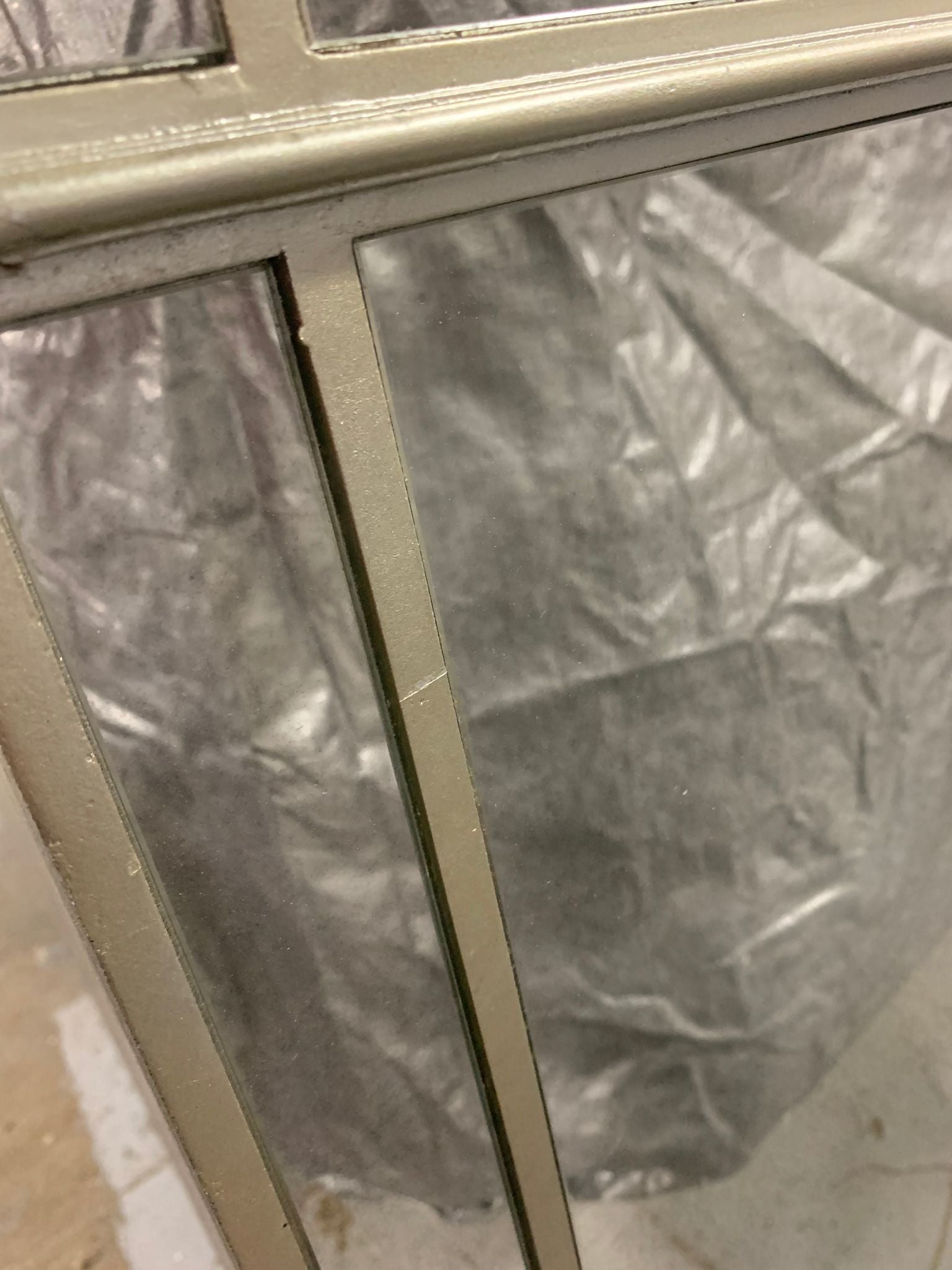 Bassett Mirror Borghese Mirrored Buffet/Server in Silver Leaf