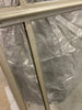 Bassett Mirror Borghese Mirrored Buffet/Server in Silver Leaf