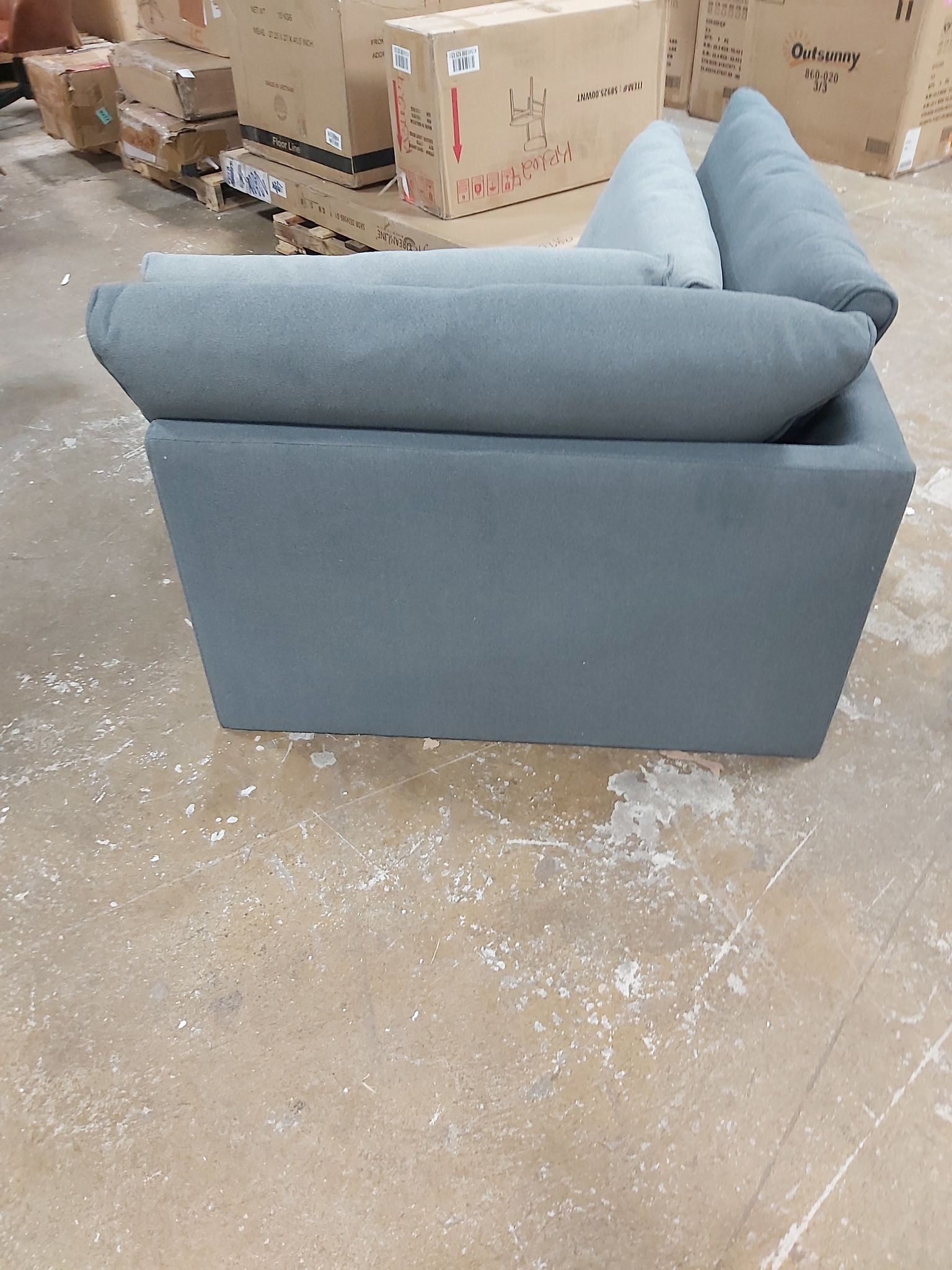 Blum 35.5" Wide Modular Seating Component Sectional PIECE