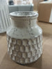 2 Piece Shoell White Ceramic Table Vase Set (Set of 2) HAB110