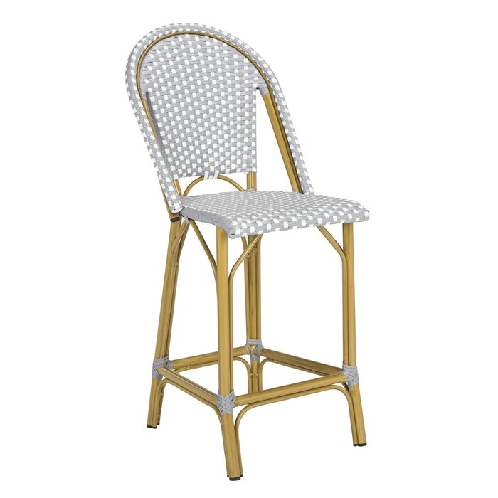 Yaretzi Patio Bar Stool, Set of 2