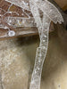 55 in. Crystal Splendor Nativity Set with 150 Mini Clear Lights