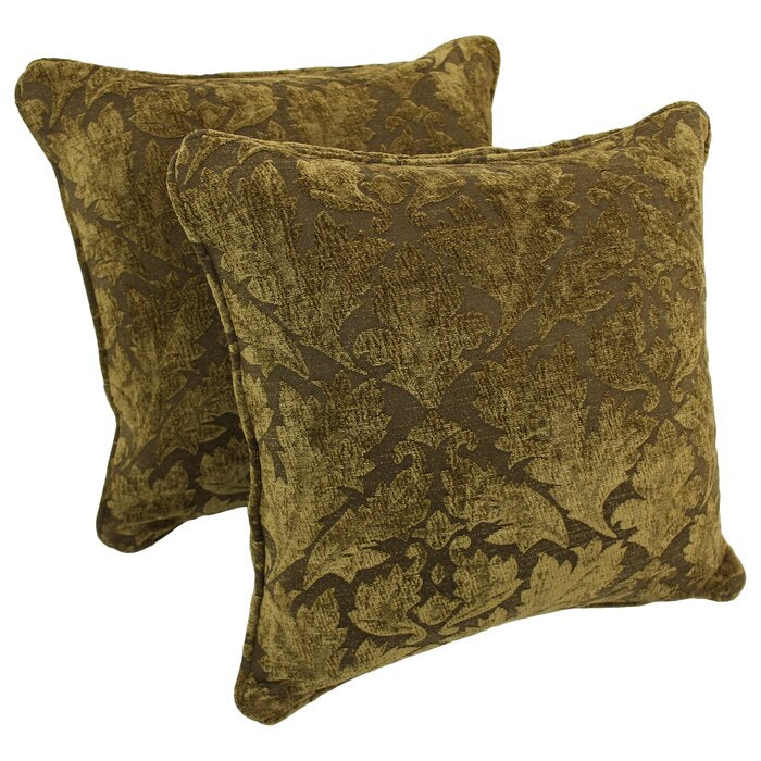 Yousef Chenille Throw Pillow (Set of 2)