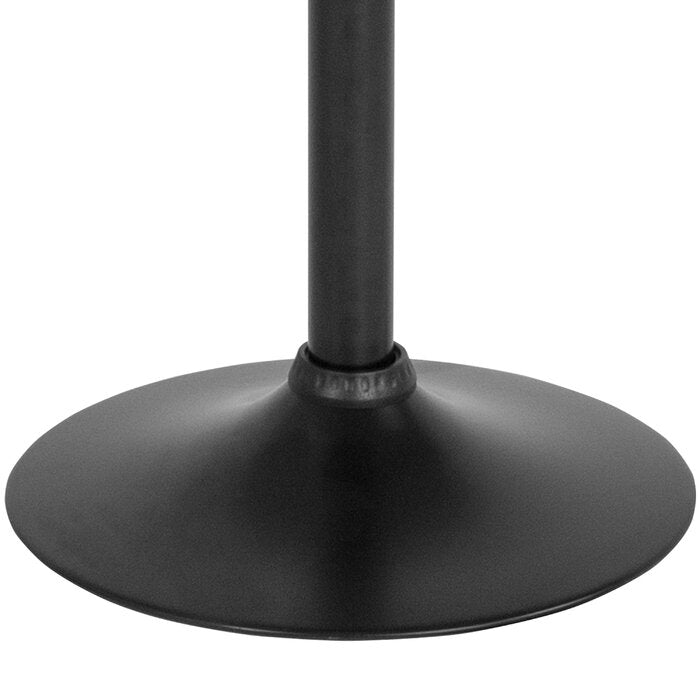 Black Yuvaan Swivel Adjustable Height Bar Stool