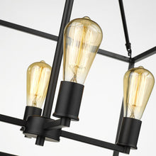 Load image into Gallery viewer, Zabel 4 - Light Lantern Rectangle Chandelier 2294

