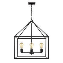 Load image into Gallery viewer, Zabel 4 - Light Lantern Rectangle Chandelier 2294
