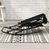 Black Zero Gravity Rocking Chair K8522