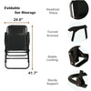 Black Zero Gravity Rocking Chair K8522