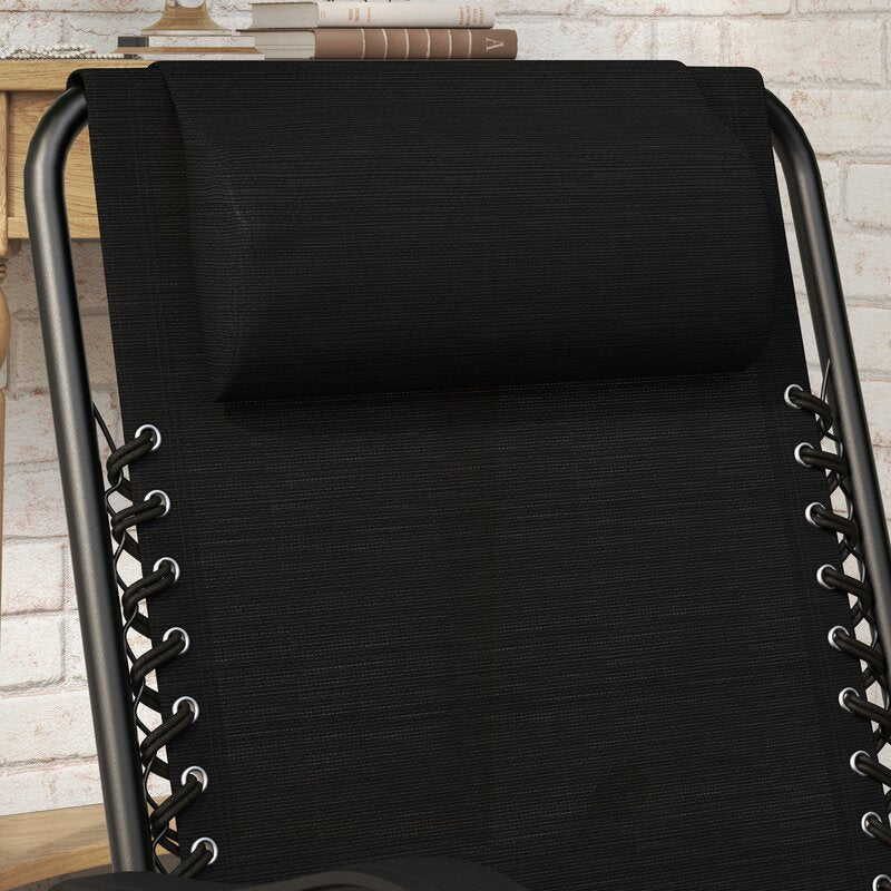 Black Zero Gravity Rocking Chair K8522