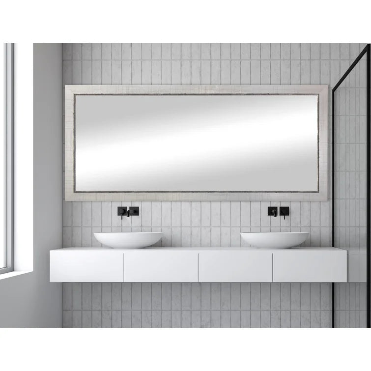 47" H x 31.5" W Zhara Modern & Contemporary Bathroom / Vanity Mirror