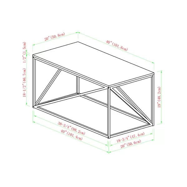 Ziegler Frame Coffee Table