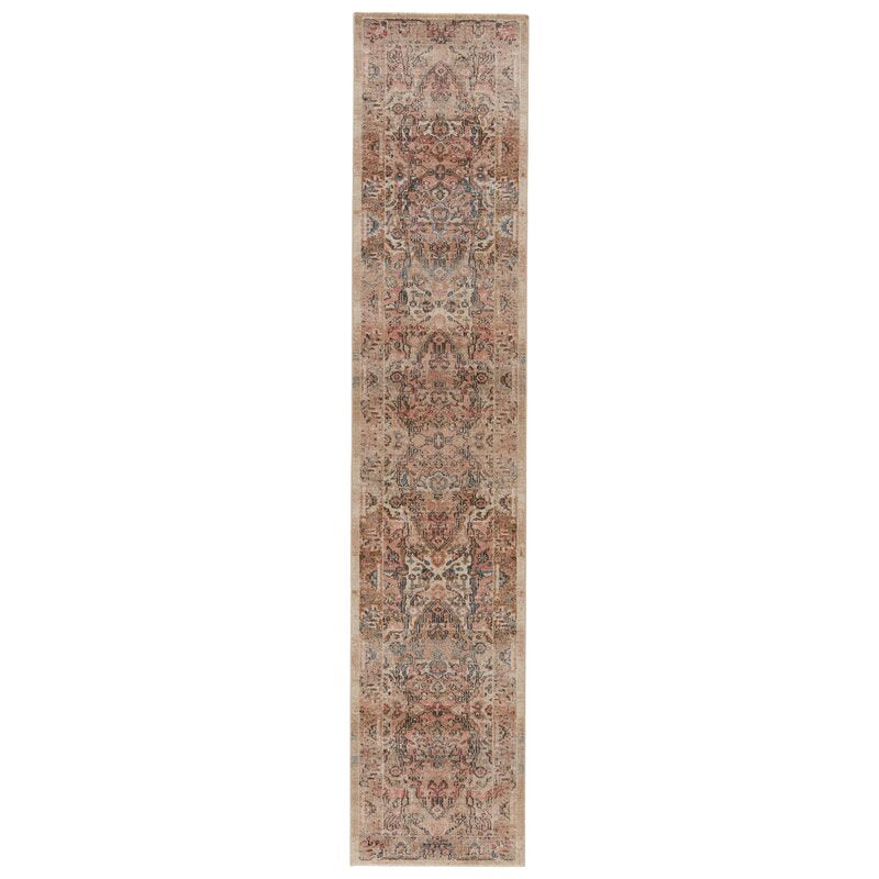 2'6" x 12"  Zoeller Oriental Brown Area Runner JJ340