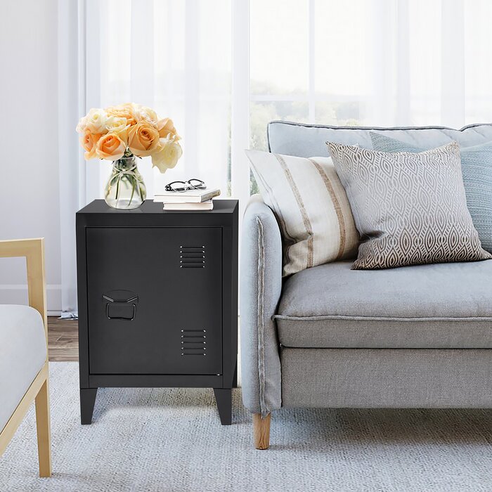 Zuckerman Iron Nightstand