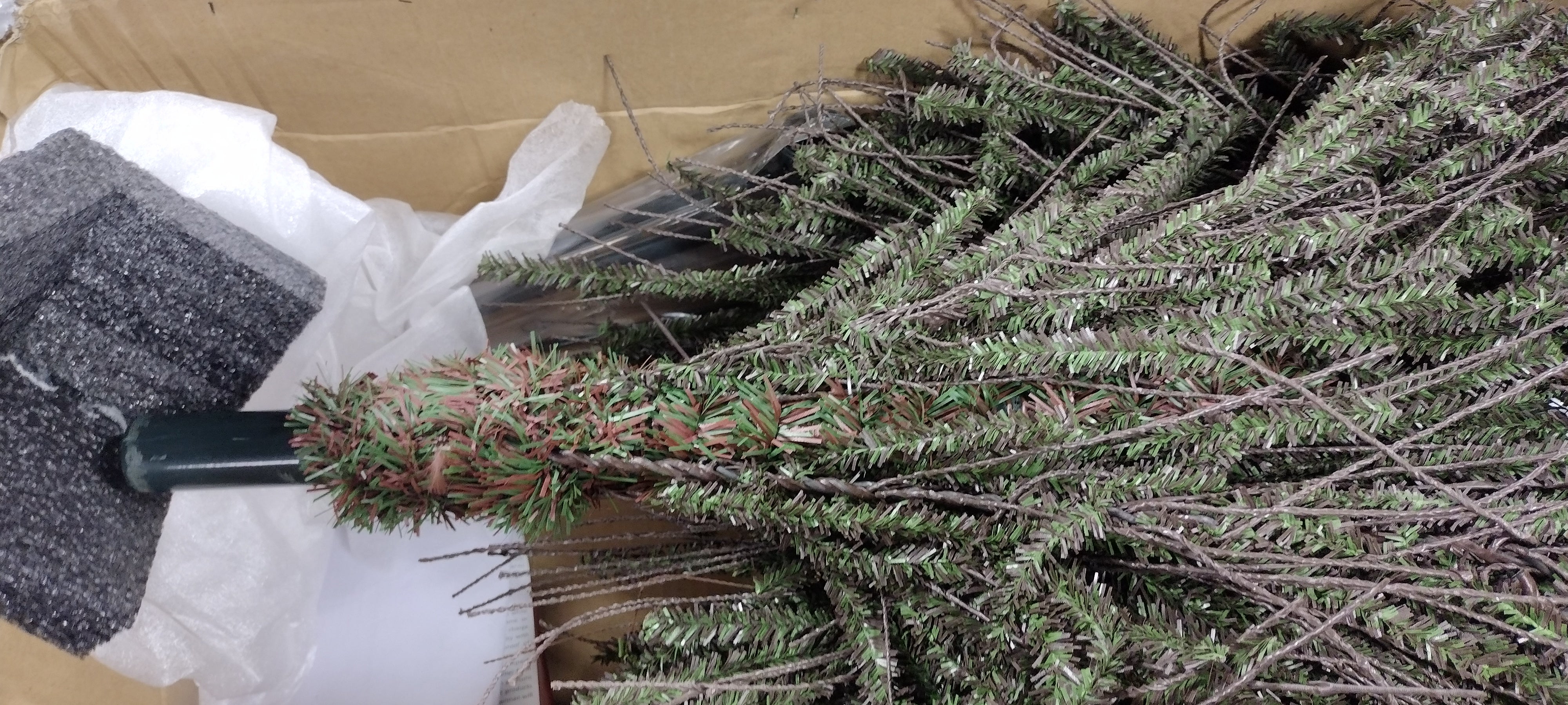 8' x 52" - Vienna Twig Tree - Metal Base