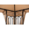 10 ft. x 10 ft. Steel Patio Gazebo  #SA1064