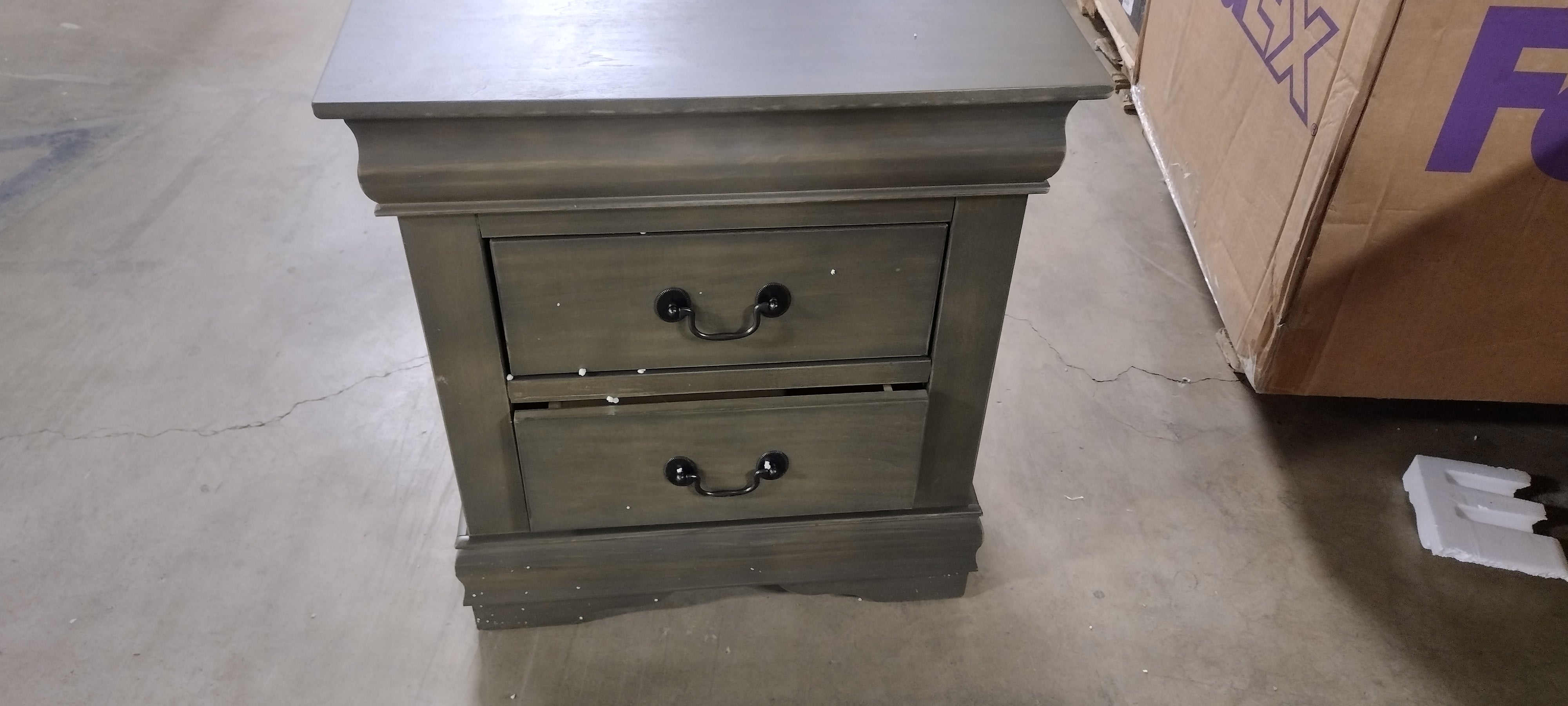 Abert Solid + Manufactured Wood Nightstand