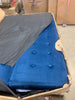 Blue Stevie Twin 69'' Wide Velvet Tufted Back Convertible Sofa, (Set of 3)