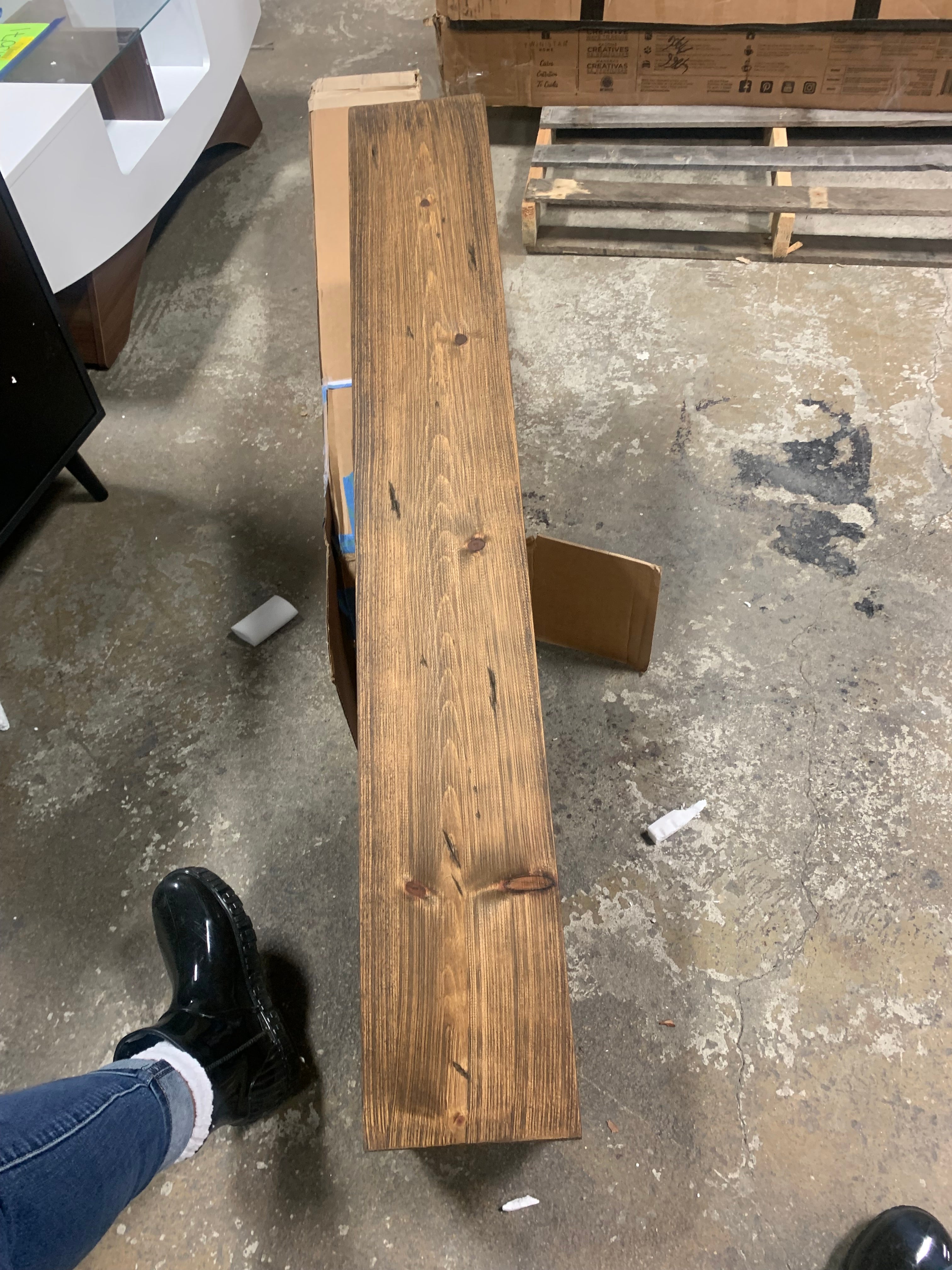 48"/ 8" Shiela Fireplace Shelf Mantel