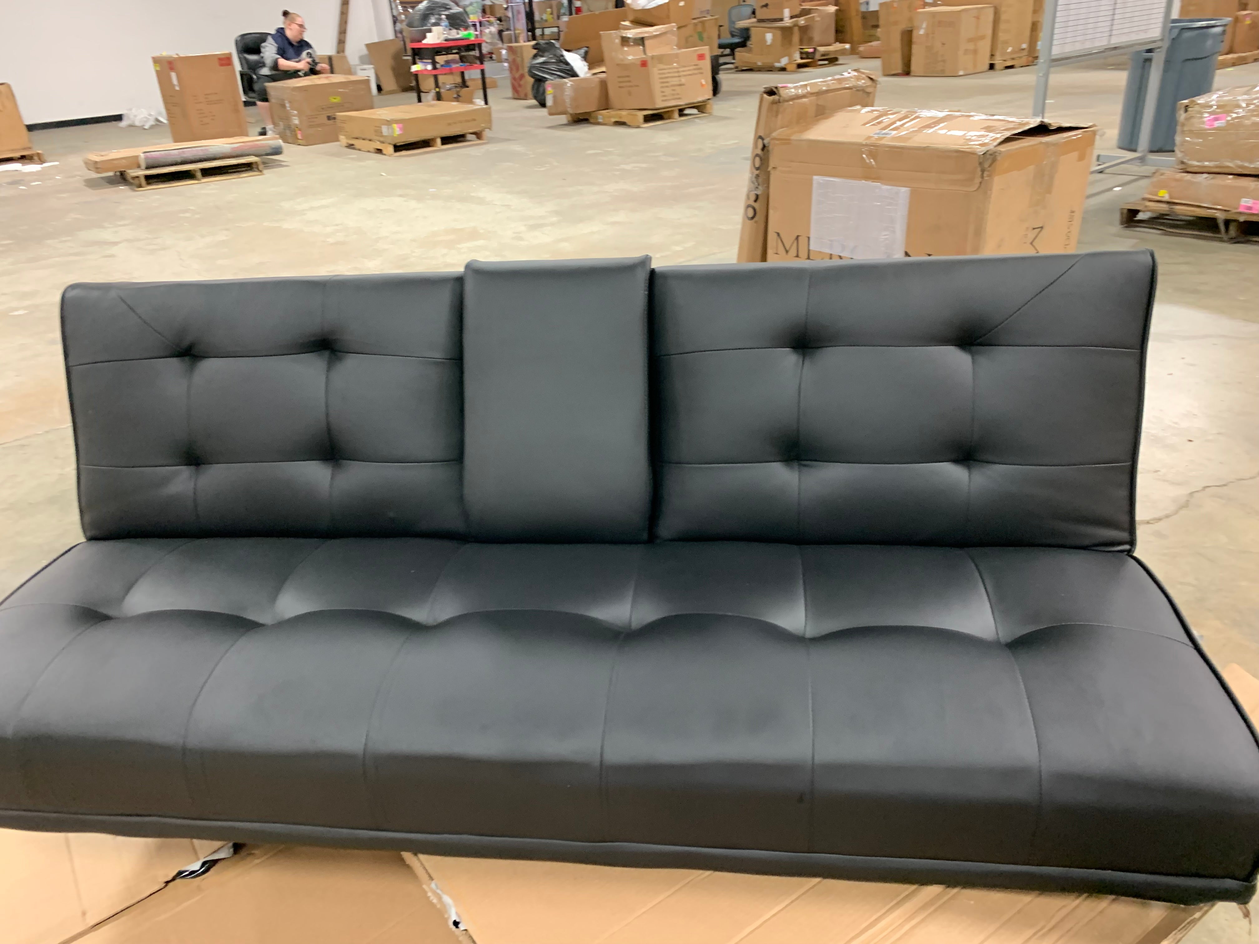 Abbigale 65.8'' Vegan Leather