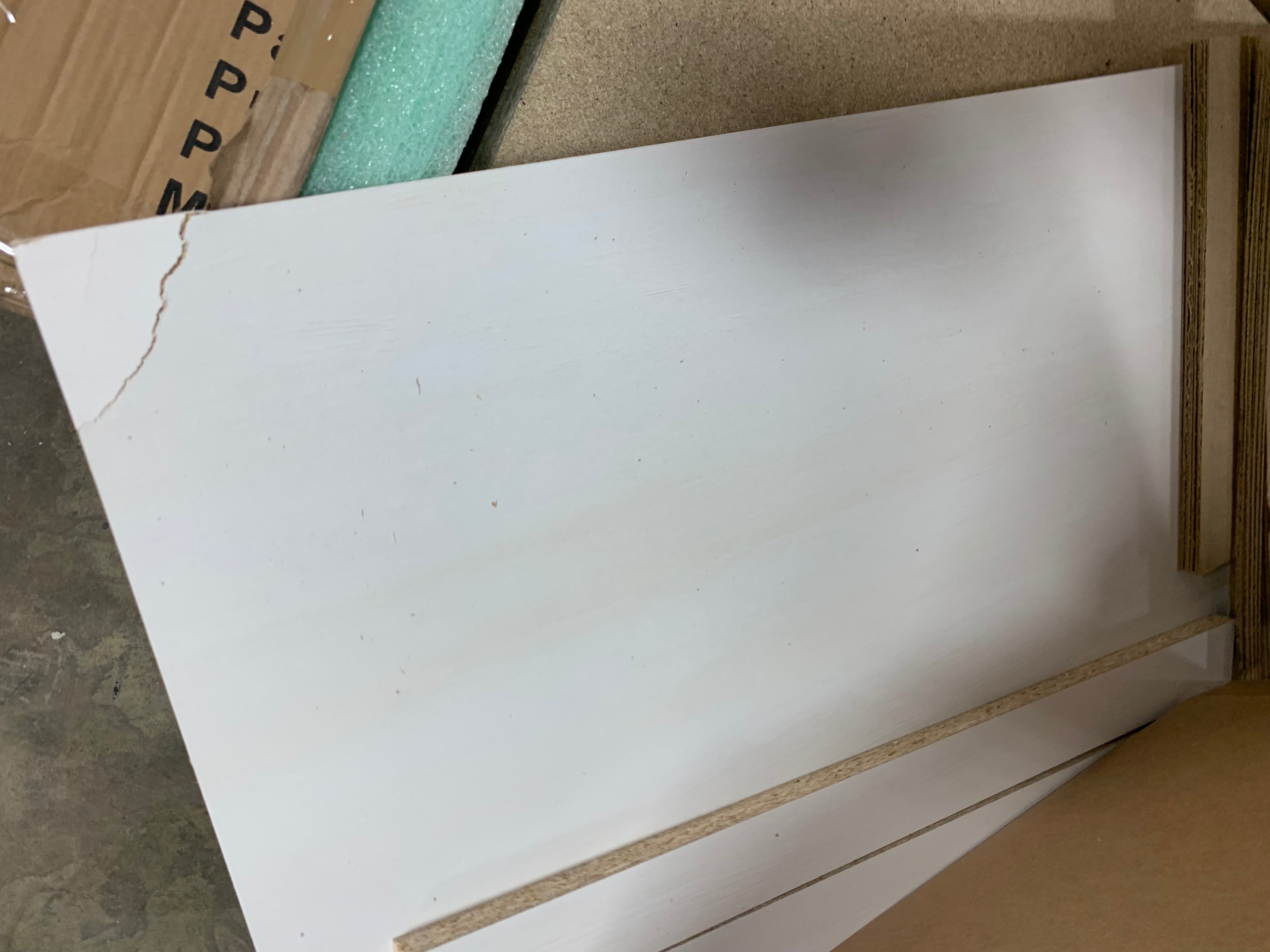 White Wash Emyree 52'' Wide 6 - Drawer Double Dresser