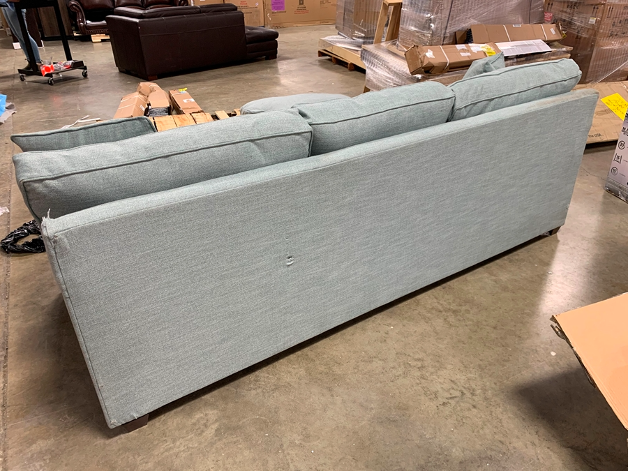 98" Flared Arm Sofa with Reversible Cushions(As-Is)