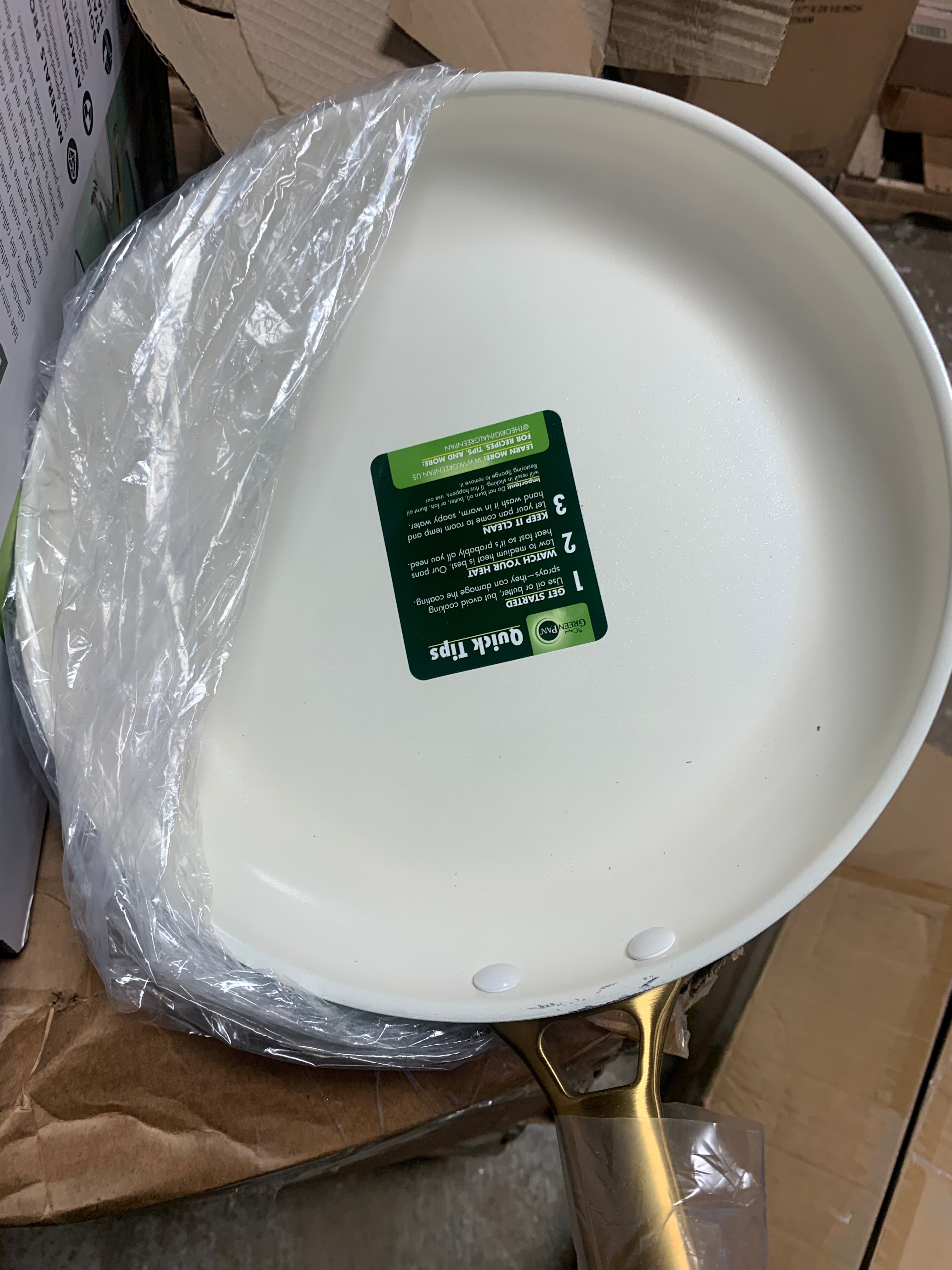 GreenPan Reserve Hard Anodized Healthy Ceramic Nonstick 6 Piece Cookware Set