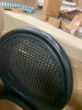 Black Rattan King Louis Back Side Chair (Set of 2)