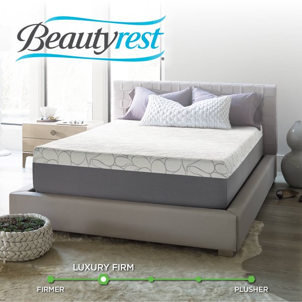 Beautyrest 14" Mattress-In-a-Box, SurfaceCool Gel Memory Foam, Multiple Sizes queen